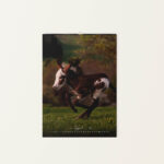 Wandkalender Esel 2026 - April